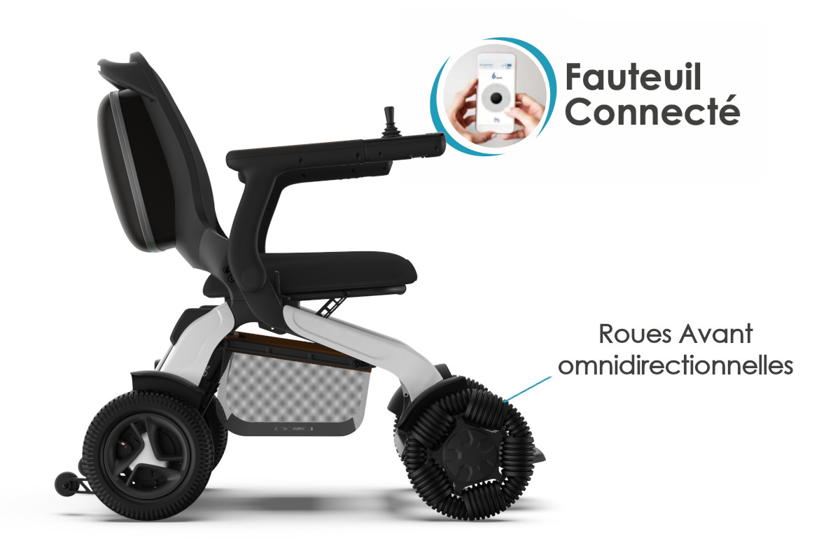 FAUTEUIL BR8 ERGOCONCEPT connecté