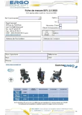 Fiche de mesure