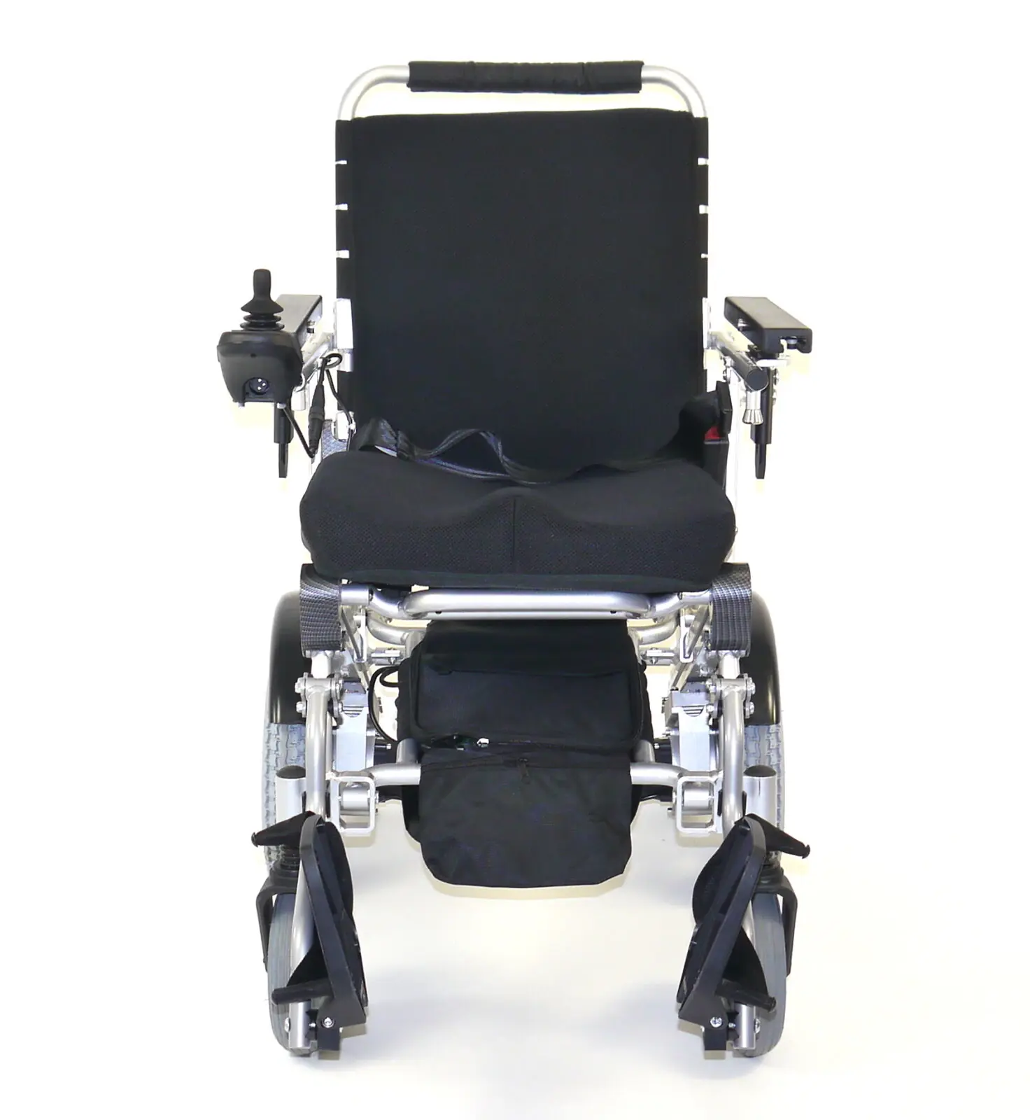 Assise pour fauteuil roulant électrique pliable, compact et léger