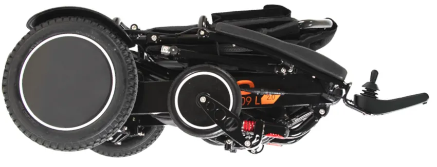 fauteuil roulant électrique ERGO09 plié