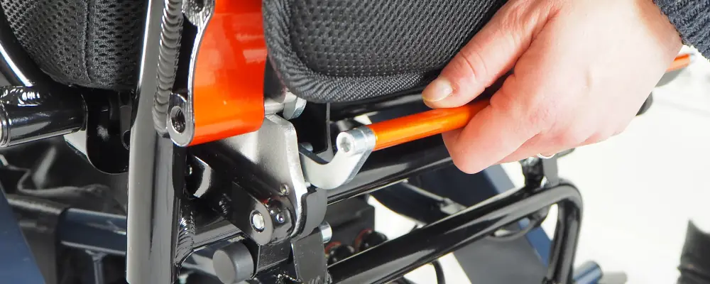 pliage facile fauteuil électrique