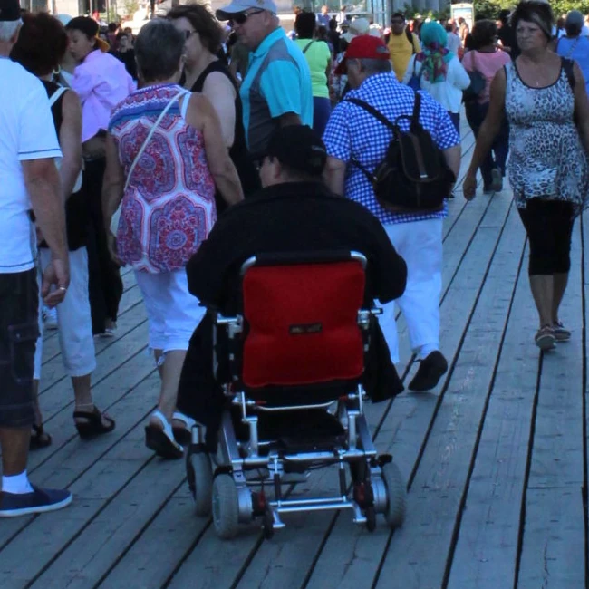 un moment avec jean-mari en fauteuil roulant
