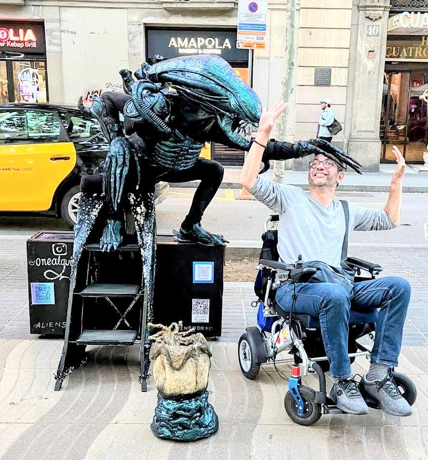 voyage en fauteuil roulant