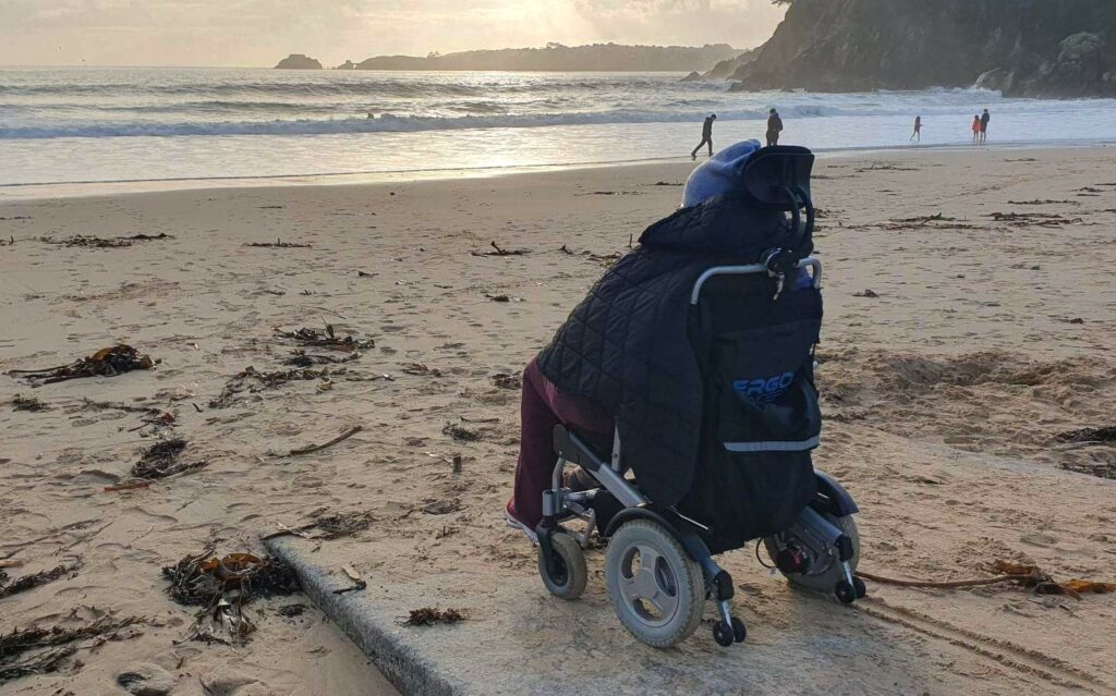 voyage en fauteuil roulant retraite