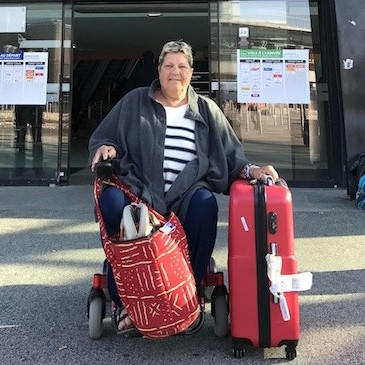 marie fauteuil roulant électrique