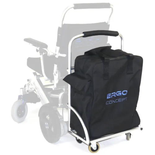 porte bagage pour fauteuil roulant