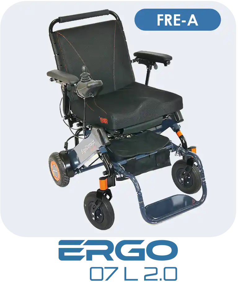 FAUTEUIL ROULANT ELECTRIQUE E07L 2.0 FRE A