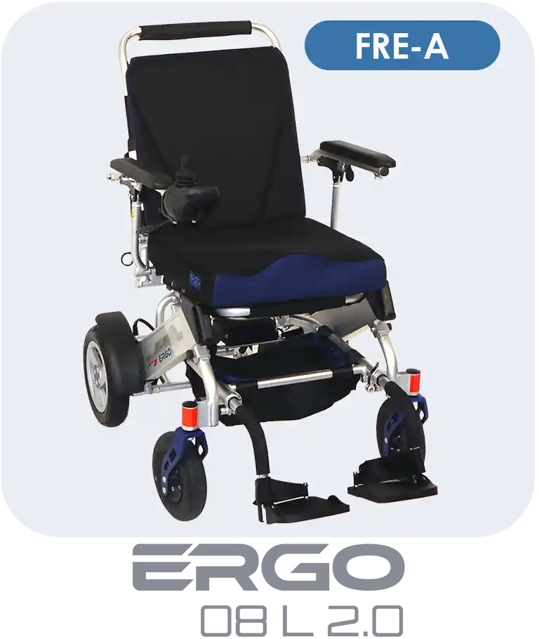 FAUTEUIL ROULANT ELECTRIQUE E08L 2.0 FRE A