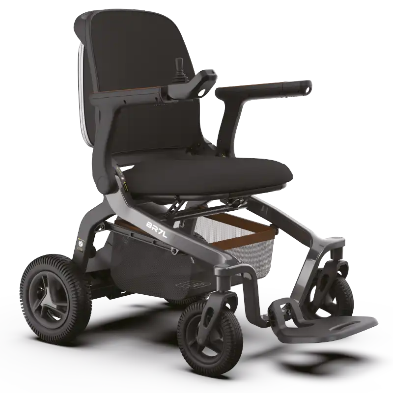 BR7L FR B detoure fauteuil roulant electrique pliant ErgoConcept
